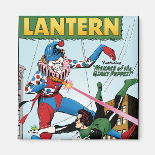 Green Lantern vs Clown Magnet