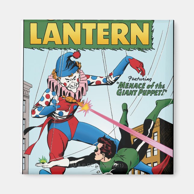 Green Lantern vs Clown Magnet (Front)