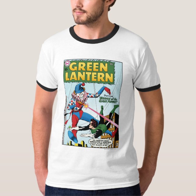 Green Lantern vs Clown T-Shirt (Front)
