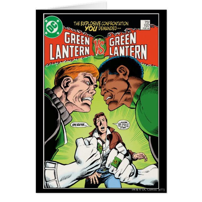 Green Lantern vs Green Lantern (Front)