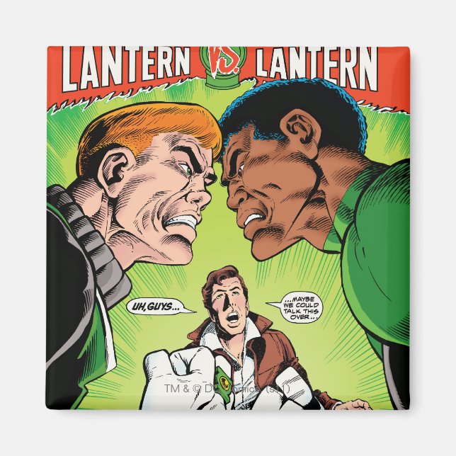 Green Lantern vs Green Lantern Magnet (Front)