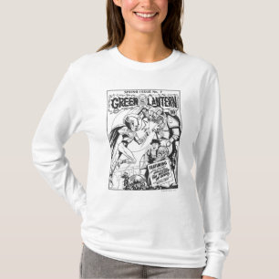 Green Lantern vs The Wizard of Odds, Black and Whi T-Shirt