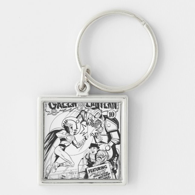 Green Lantern vs The Wizard of Odds, Black Key Ring (Front)