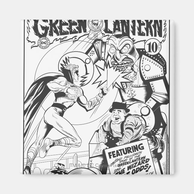Green Lantern vs The Wizard of Odds, Black Magnet (Front)