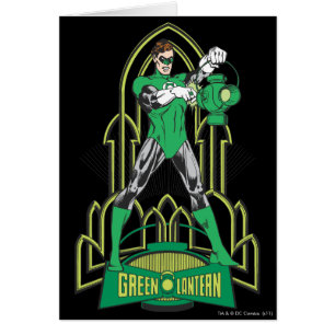 Green Lantern with Letters