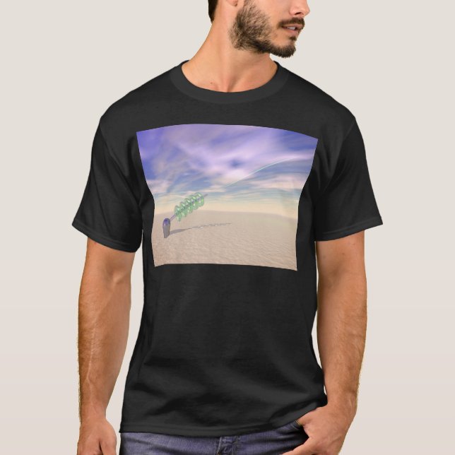 Green Laser Technology T-Shirt (Front)