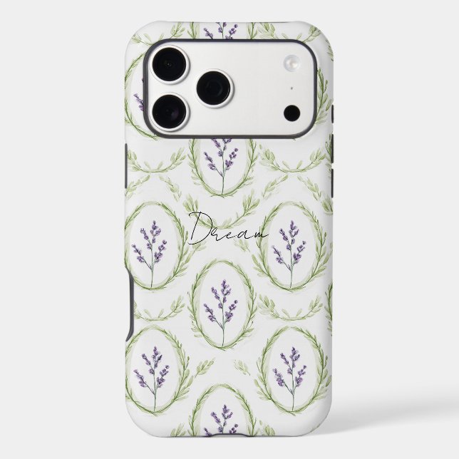 Green Lavender Flowers   (Back)
