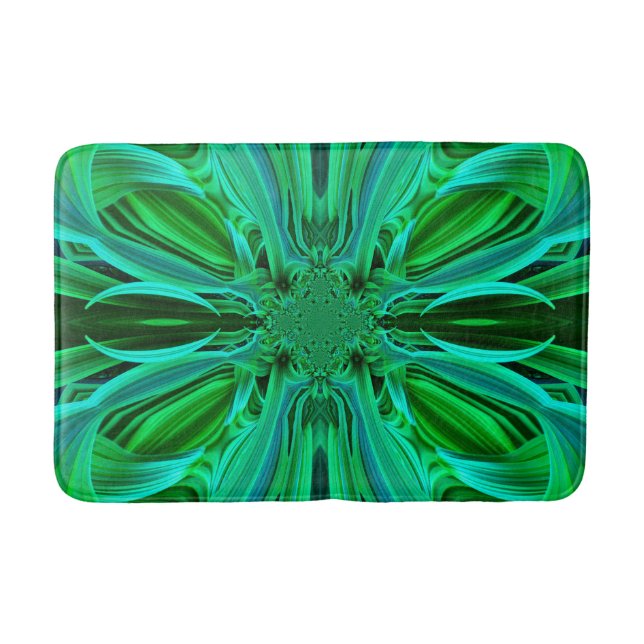 Green Leaf Bath mat (Front)