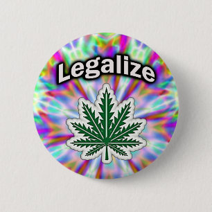 Green Leaf Button