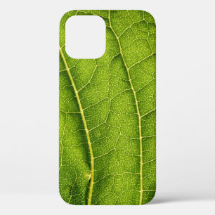 Green leaf iPhone 12 case