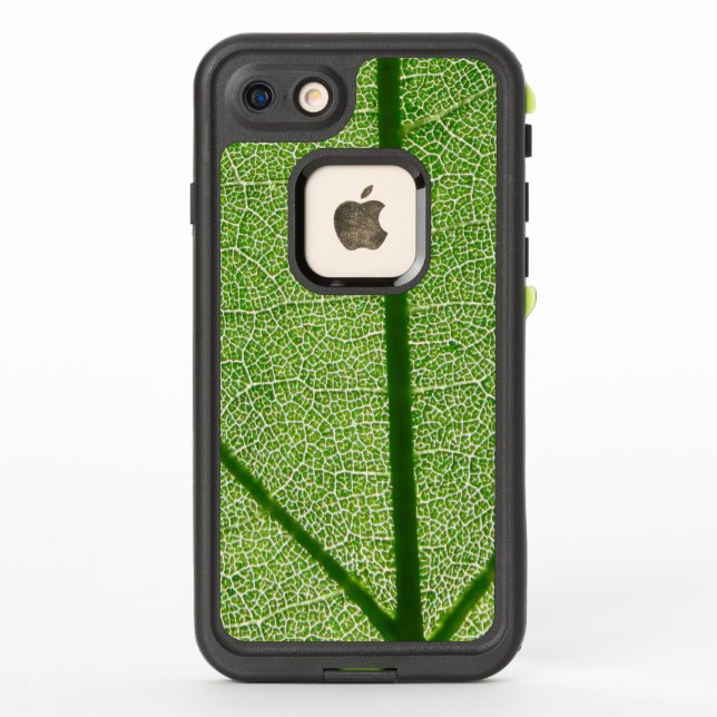 Green Leaf Close Up LifeProof iPhone Case (Back)