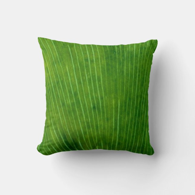 Green Leaf Cushion (Front)