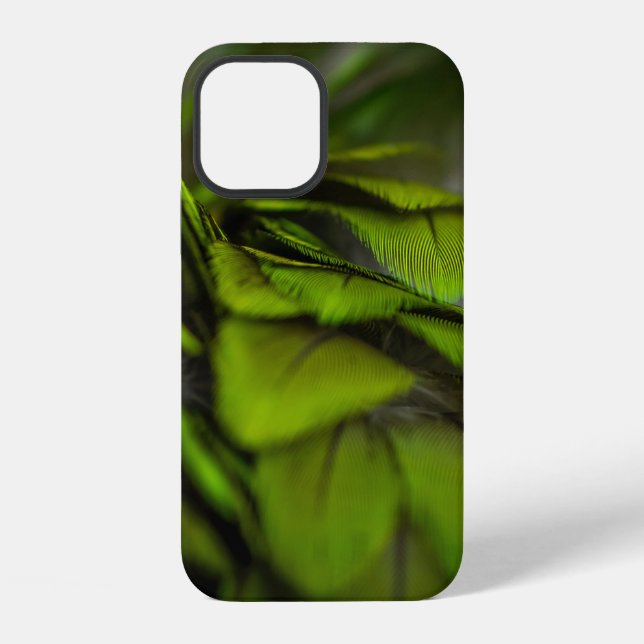Green leaf iPhone case (Back)