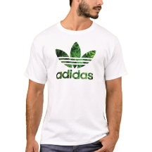 Green Leaf Logo Graphic T-Shirt | Nature Inspired