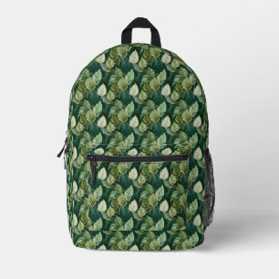 Green Leaf Nature-Inspired Backpack