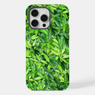 Green Leaf Pattern – Botanical Nature Art iPhone 15 Pro Max Case