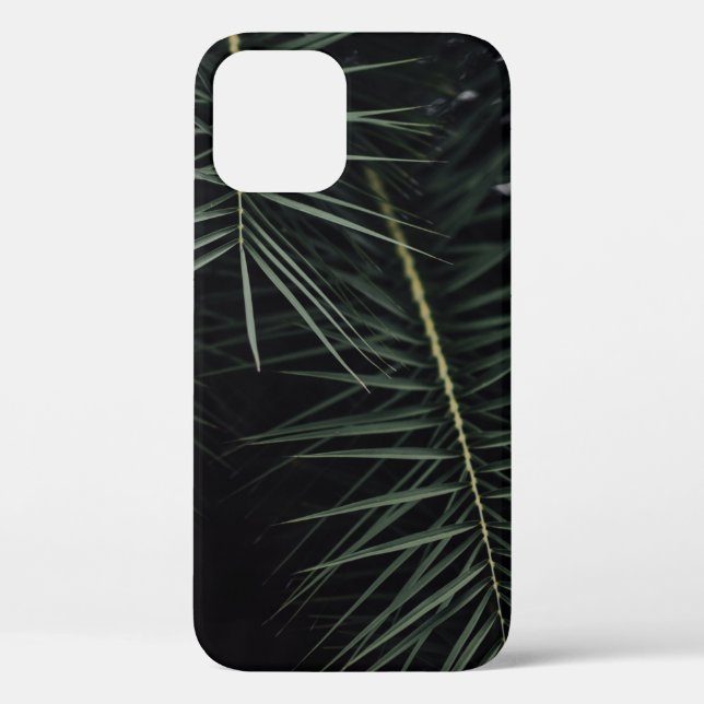 GREEN LEAF PLANT DURING NIGHTTIME Case-Mate iPhone CASE (Back)