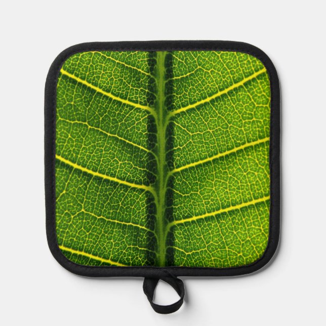 Green leaf pot holder (Front)
