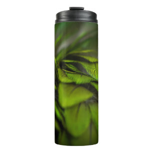 Green leaf thermal tumbler
