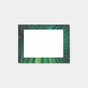 Green Leaf Tropical Forest Nature Photo Post-it Notes