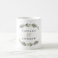 Green Leaf Wedding Engagement Anniversary Gift