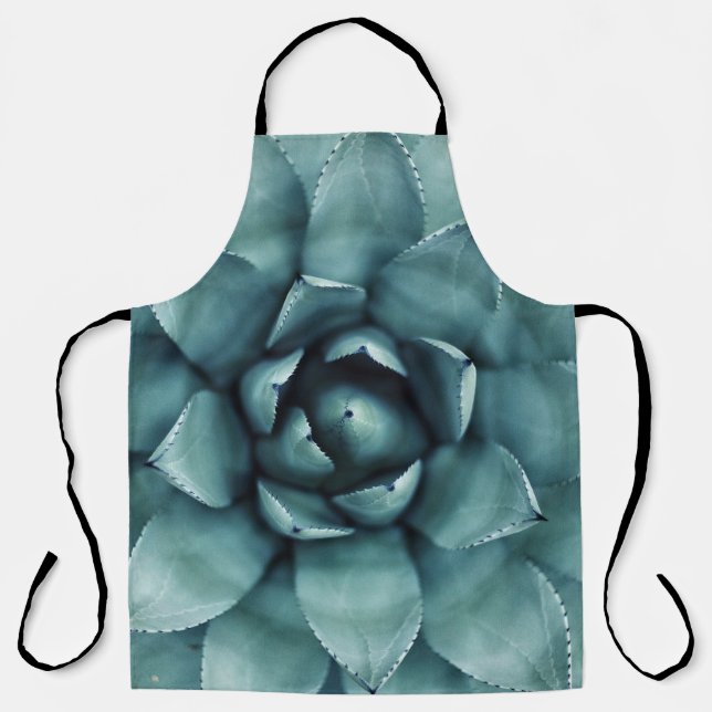 Green leafed plant apron (Front)