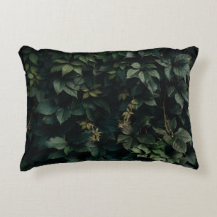 GREEN LEAFED PLANT DECORATIVE CUSHION