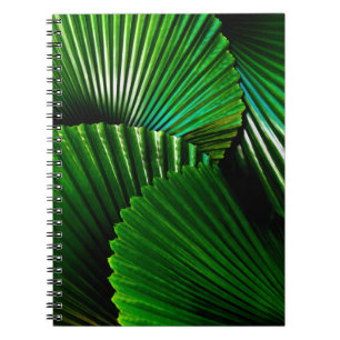 Green-leafed plant notebook