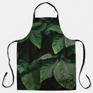 GREEN-LEAFED PLANT ON FOCUS PHOTOGRAPHY APRON