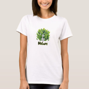 Green Leafs Nature T-Shirt
