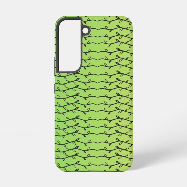 Green Leafy Vine Phone Case (Back)