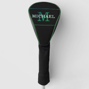 Green Leather Golf Head Cover great gift