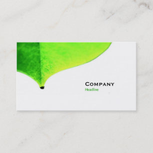 Green Leave Business Card