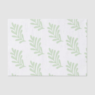 green leave tissue paper