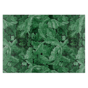 Green Leaves (by William Morris) Cutting Board