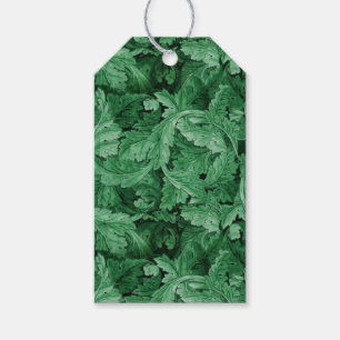 Green Leaves (by William Morris) Gift Tags