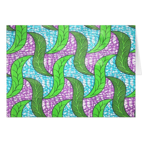 Green Leaves Card