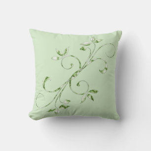 Green Leaves Cushion