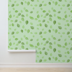 Green Leaves Design Wallpaper