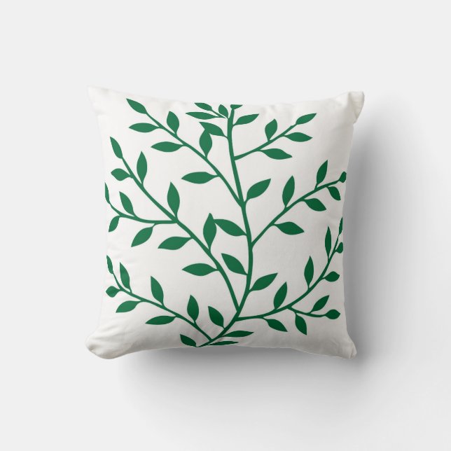 Green leaves green tree go green cushion (Front)