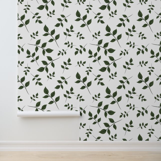 Green Leaves Leafy Wallpaper (Application)