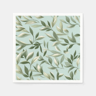 Green Leaves Napkin
