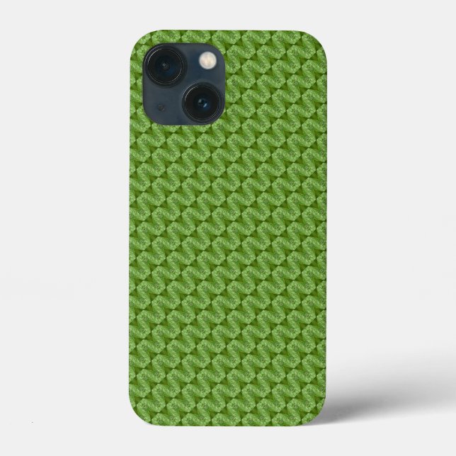 Green leaves pattern Case-Mate iPhone case (Back)