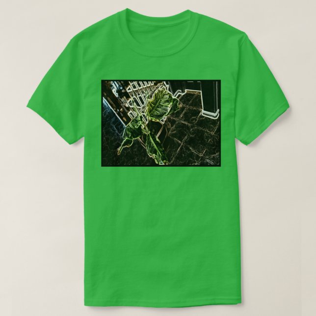 Green Leaves T-Shirt (Design Front)