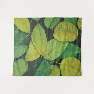 Green Leaves Tapestry