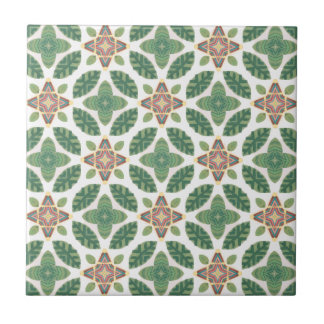 Green Leaves Tile