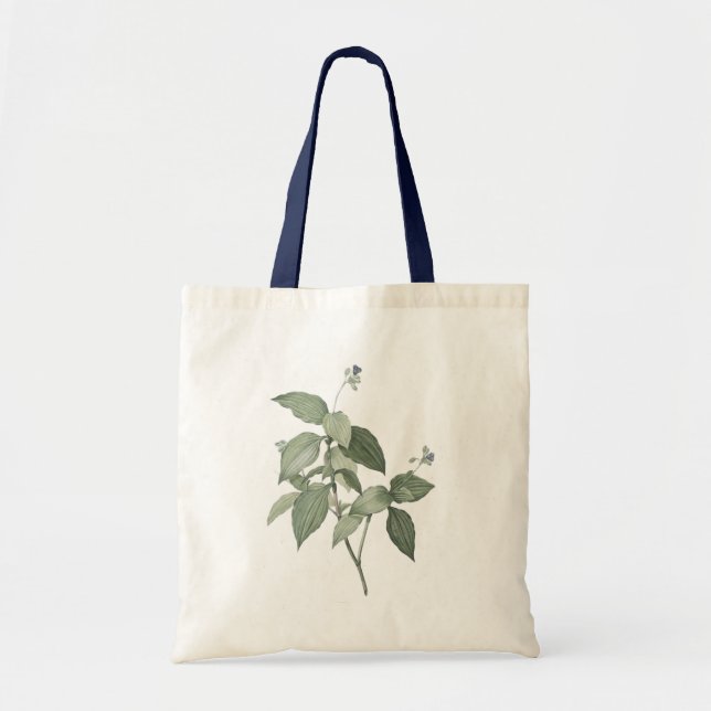 Green leaves tote bag (Front)