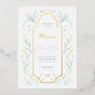 Green Leaves Wedding