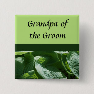 green leaves, wedding,name pins