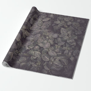GREEN LEAVES WRAPPING PAPER